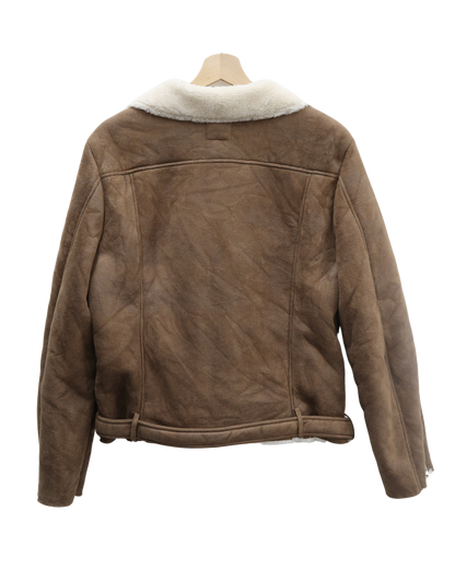 Bombardier marron avec doublure beige - Pimkie - M/L