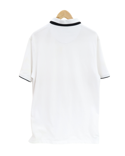 Polo blanc & noir - Jack & Jones - XXL