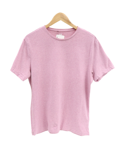 T-shirt à manches courtes rose clair - H&M - L