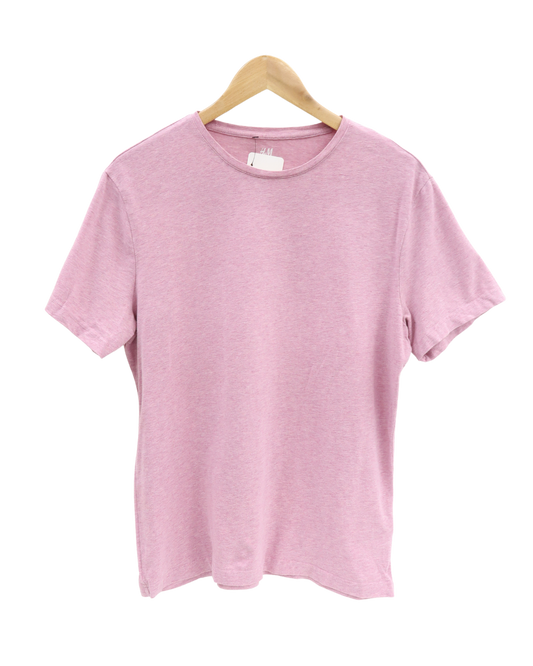 T-shirt à manches courtes rose clair - H&M - L