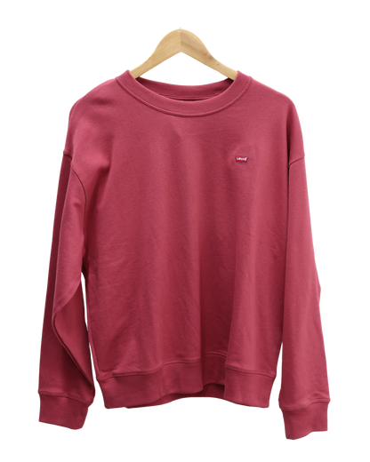 Pull rouge pastel à manches longues - Levi's - L