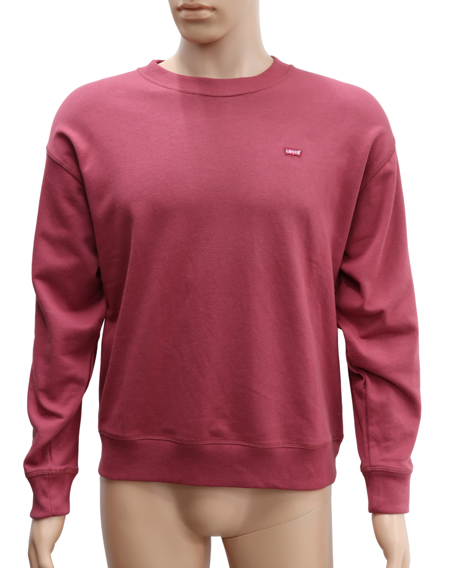 Pull rouge pastel à manches longues - Levi's - L