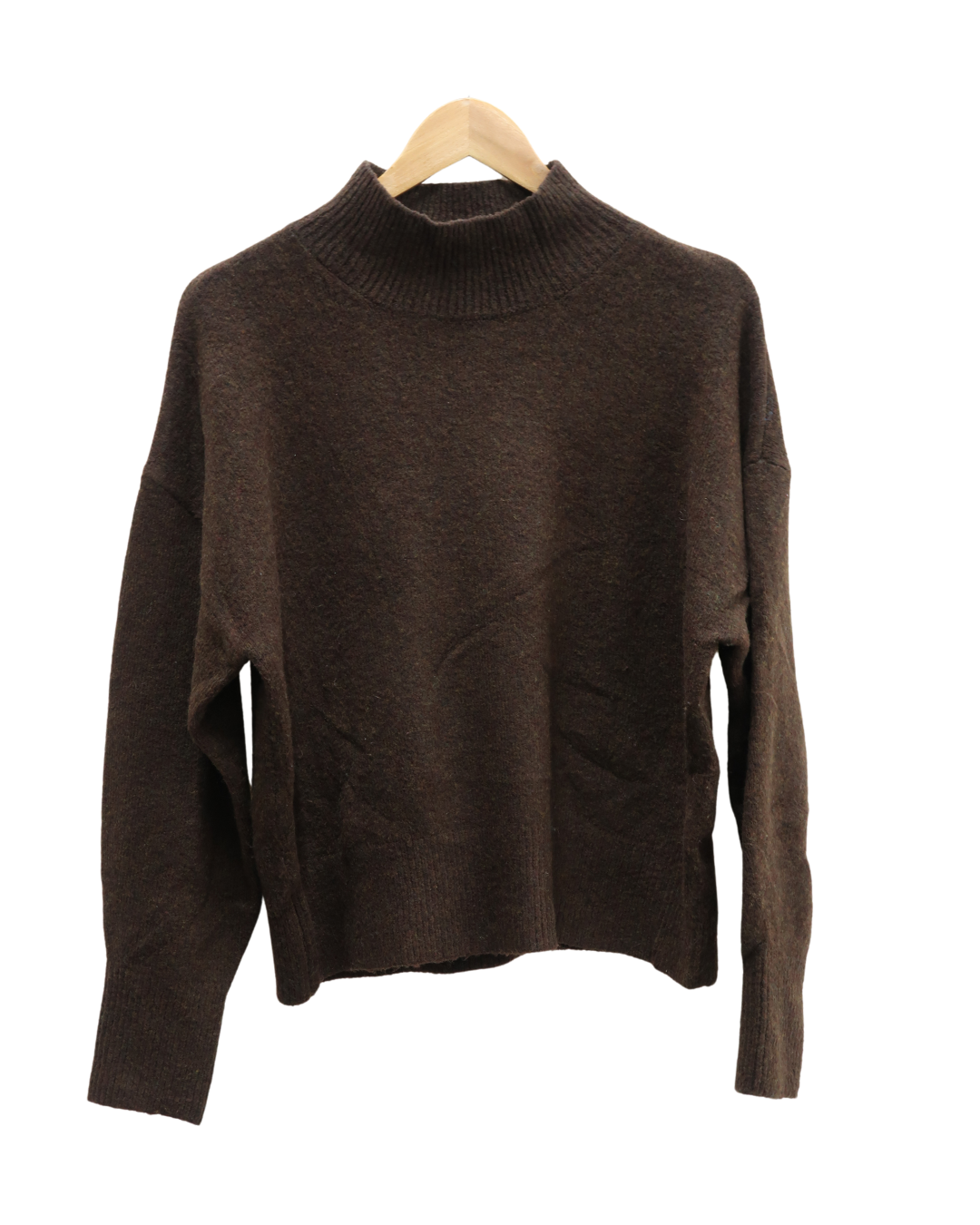 Pull col montant marron - H&M - M/L