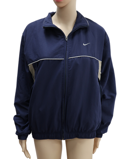 Veste bleue marine et beige - Nike - XL