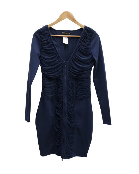 Robe bleue texturée - Superrash - M