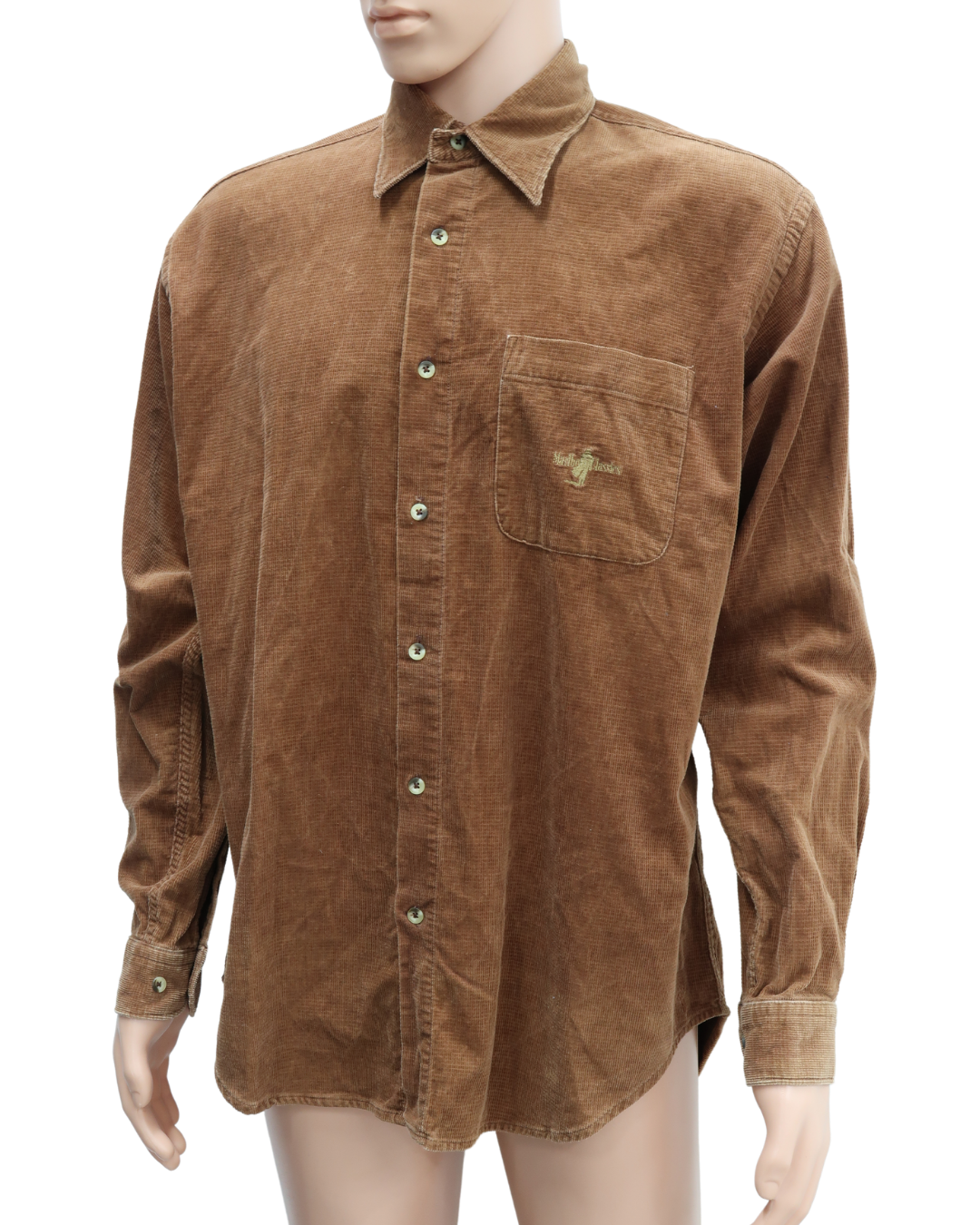 Chemise à manches longues en velour - Marlboro Classics - L