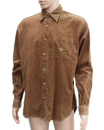 Chemise à manches longues en velour - Marlboro Classics - L