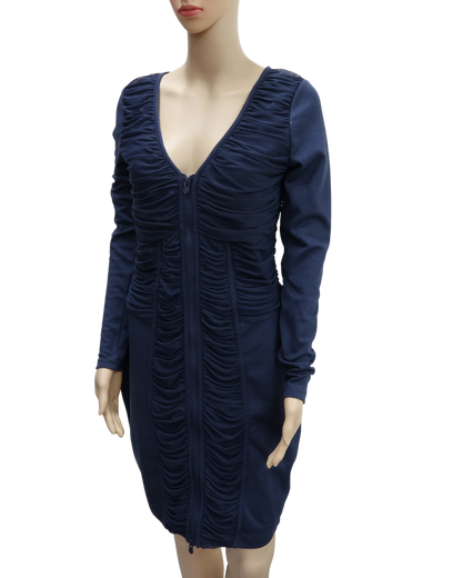 Robe bleue texturée - Superrash - M