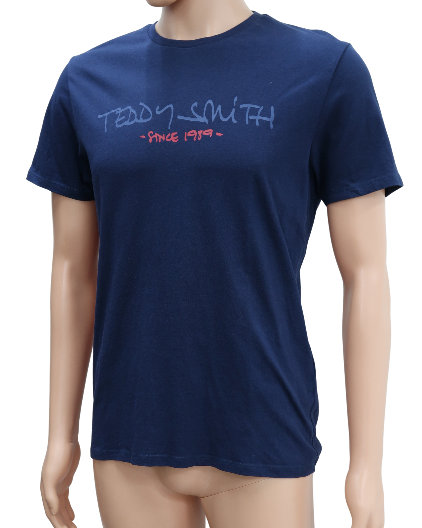 T-shirt bleu marine à manches longues - Teddy Smith - L