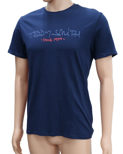 T-shirt bleu marine à manches longues - Teddy Smith - L