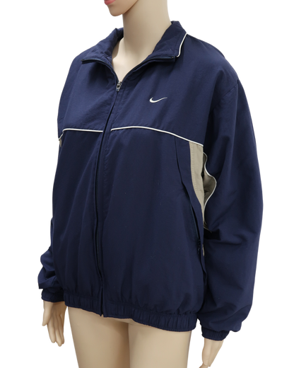 Veste bleue marine et beige - Nike - XL