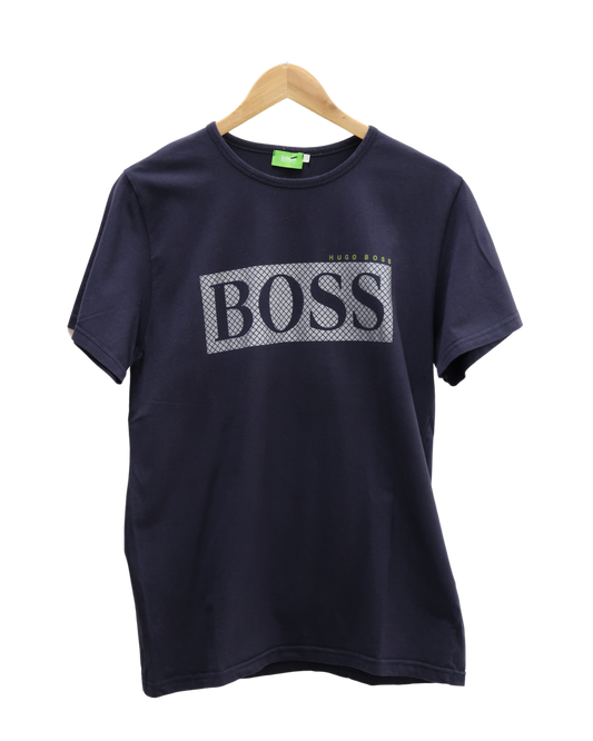 T-shirt gris foncé à manches courtes - Hugo Boss - M