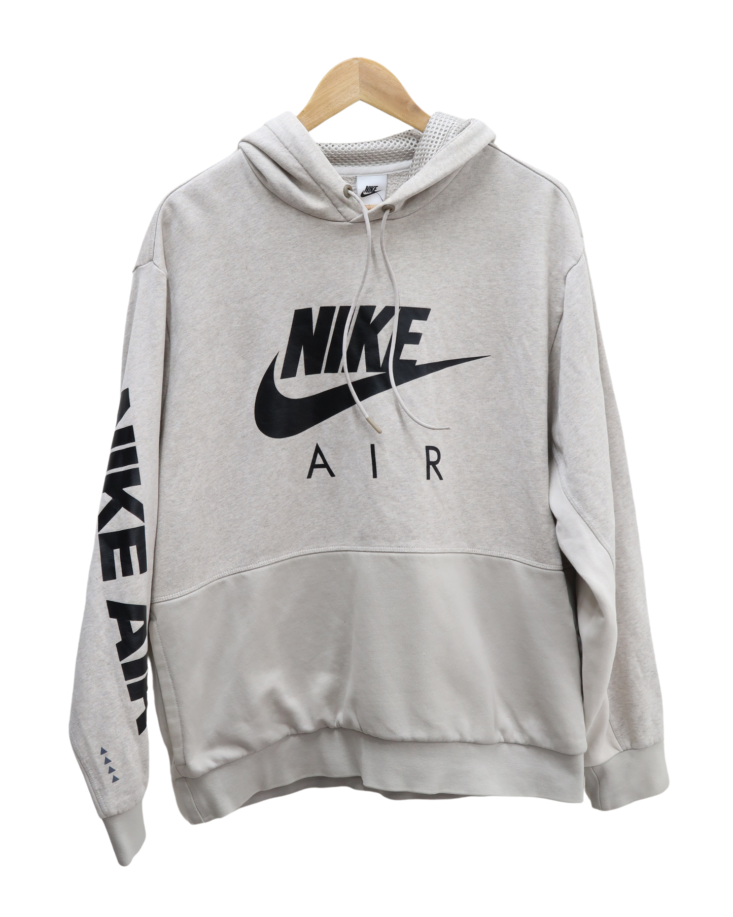 Sweat beige à capuche - Nike - L