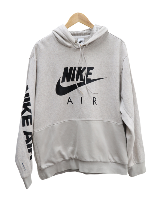 Sweat beige à capuche - Nike - L