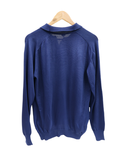 Pull bleu marine - M