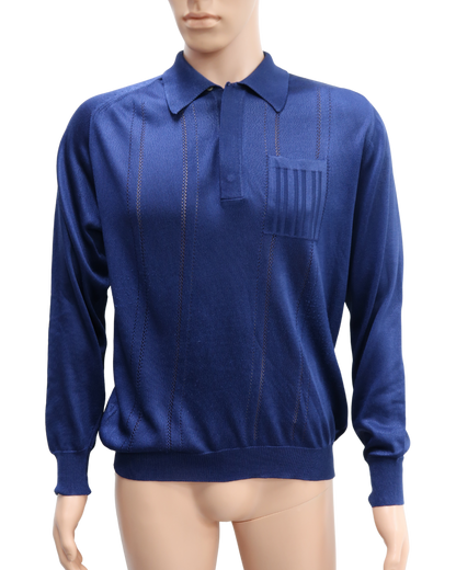 Pull bleu marine - M