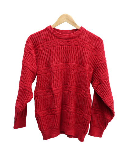 Pull rouge - M