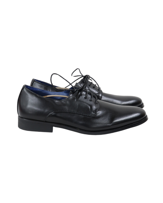 Chaussures oxford noires en cuir - Style Italy - 42