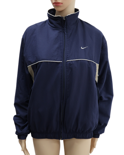 Veste bleue marine et beige - Nike - XL