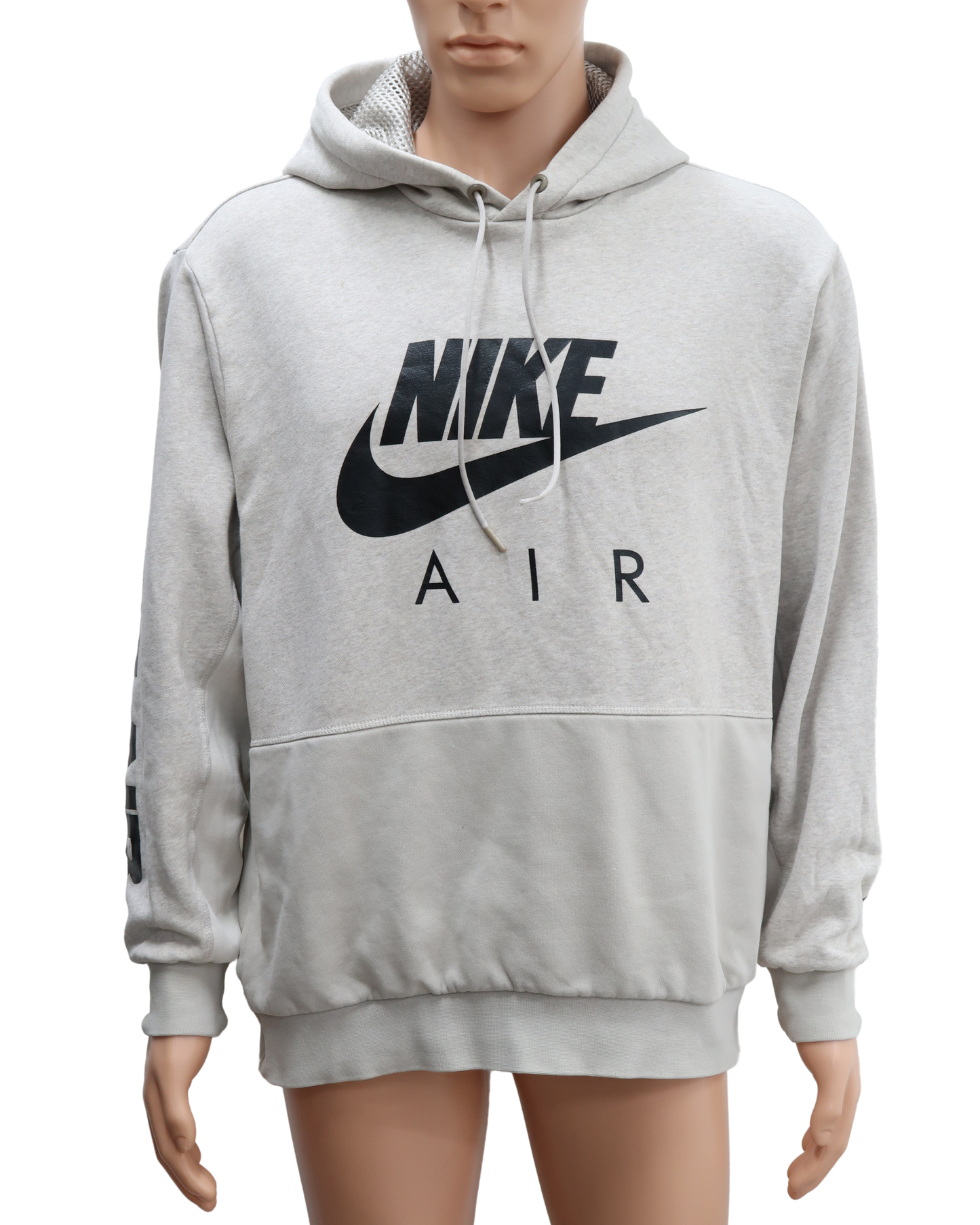 Sweat beige à capuche - Nike - L