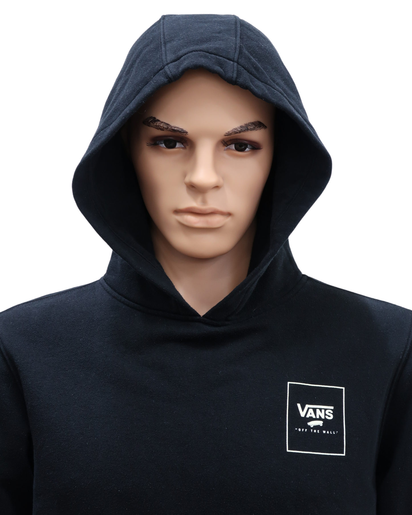 Sweat à capuche avec print au dos - Vans - L