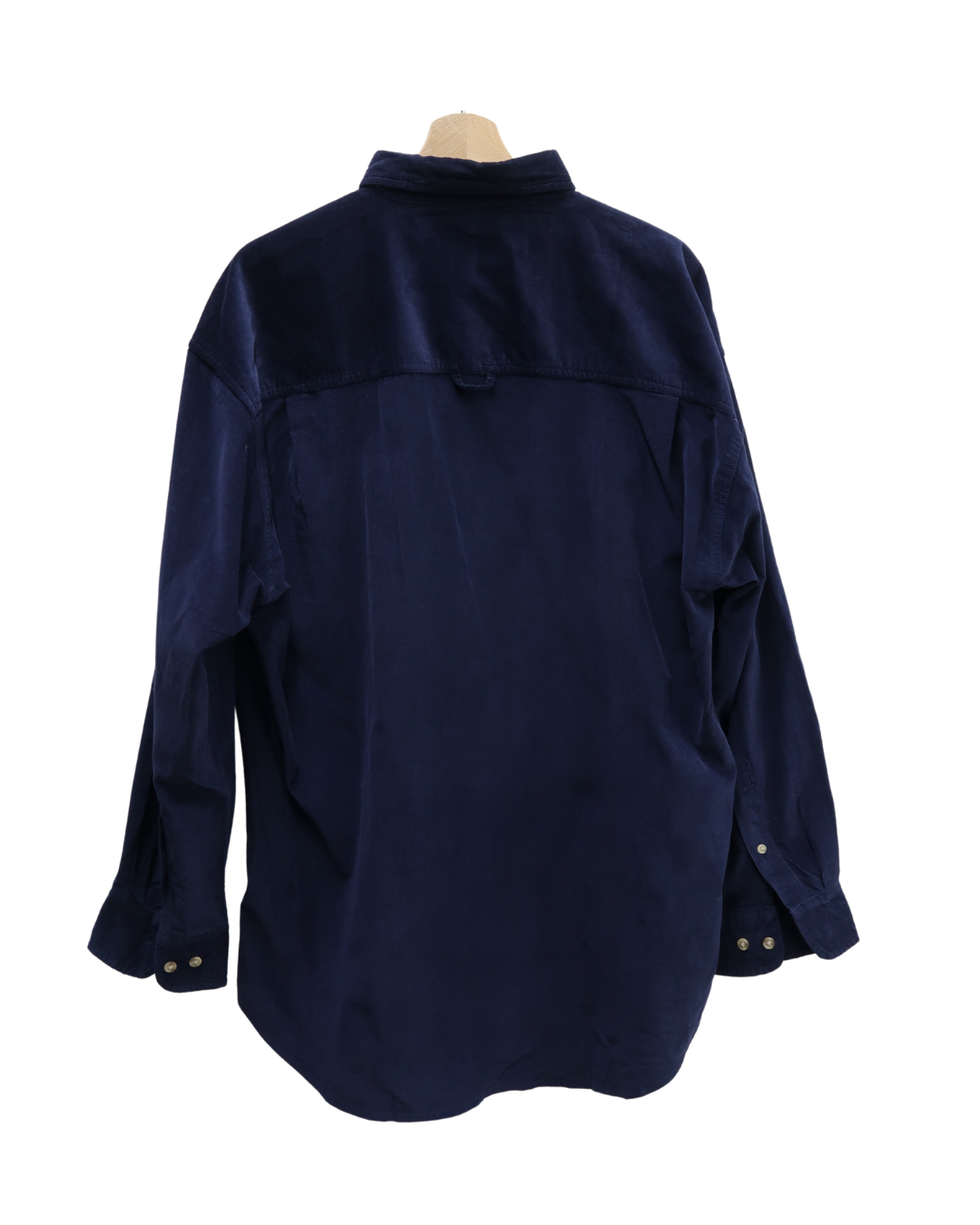 Chemise en velour bleue marine - International Waters - L