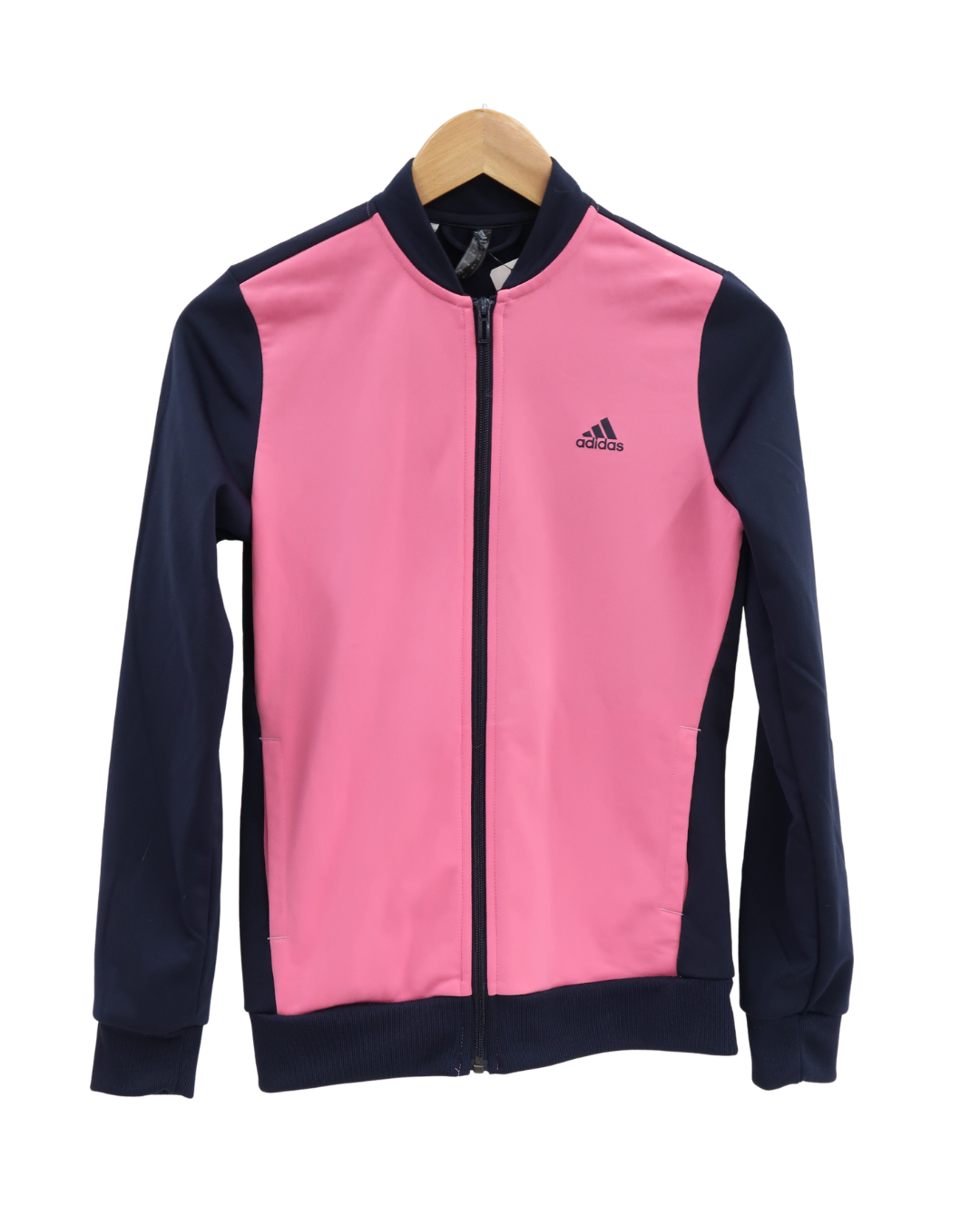 Veste rose & bleu marine - Adidas - 13/14 ans - Fille