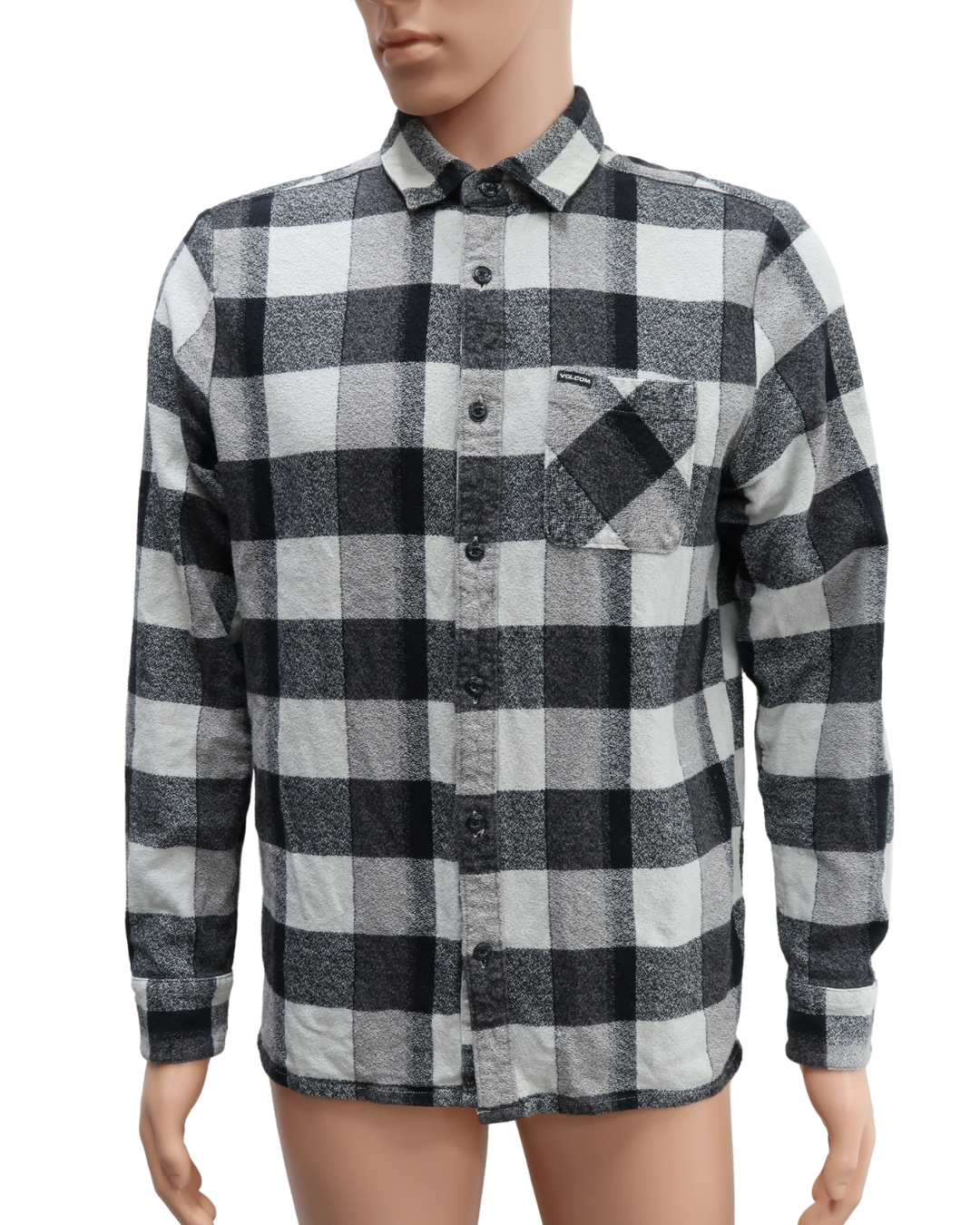 Chemise à manches longues à carreaux - Volcom - L