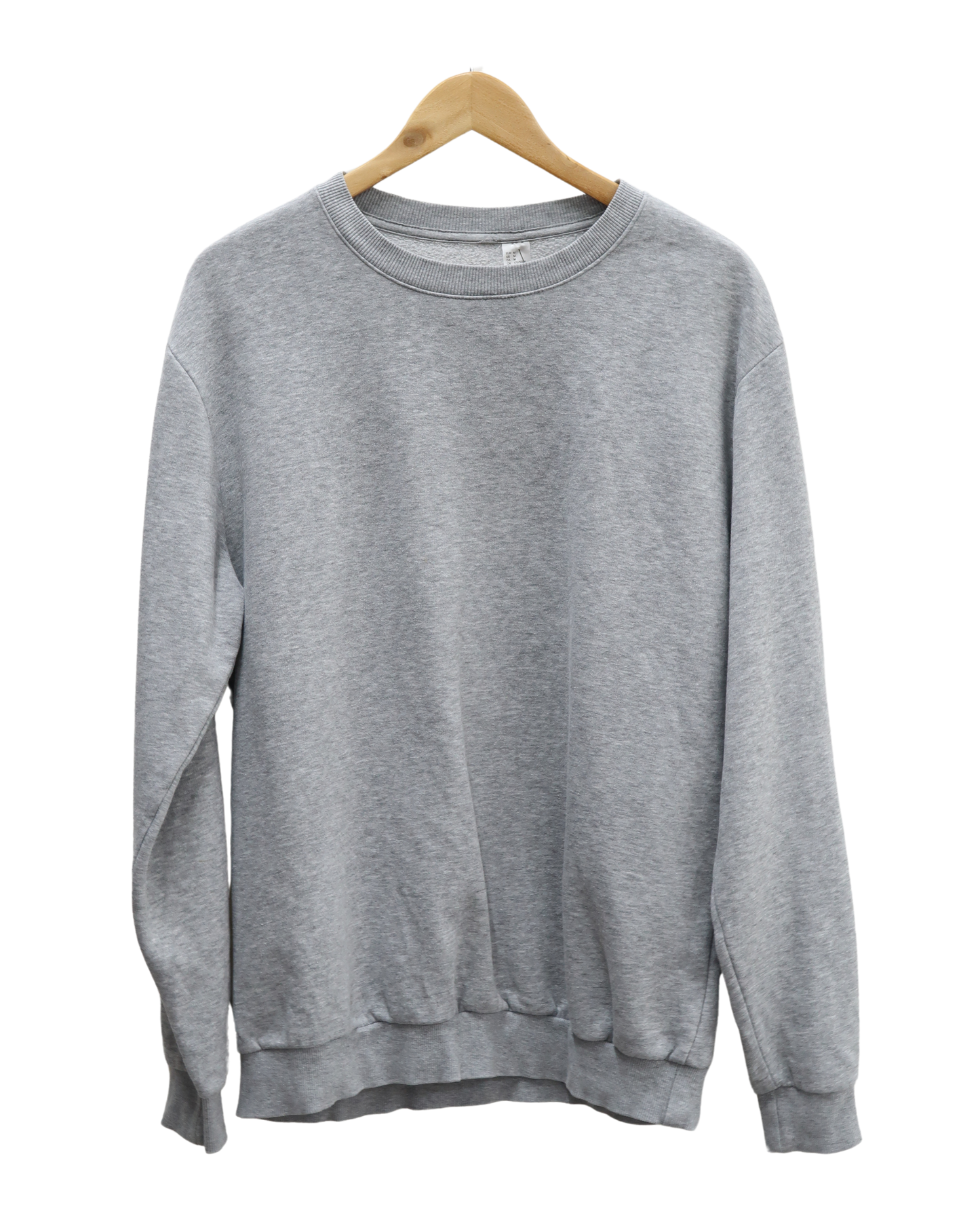 Pull gris clair à manches longues - H&M - M