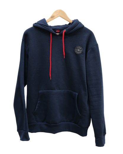 Sweat bleu marine avec cordon rouge - Lee Cooper - XL