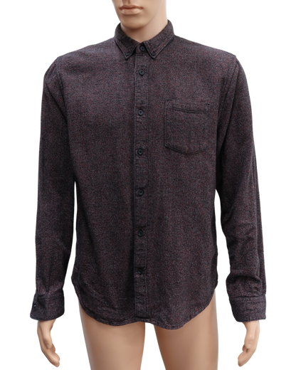 Chemise noire et bordeaux - Smog company - L