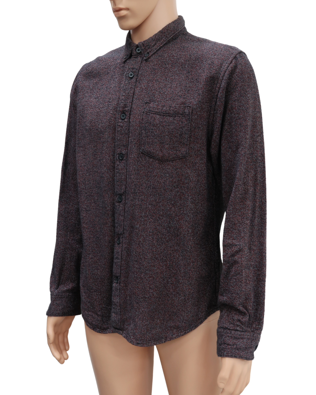 Chemise noire et bordeaux - Smog company - L