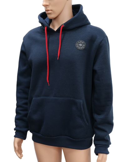 Sweat bleu marine avec cordon rouge - Lee Cooper - XL