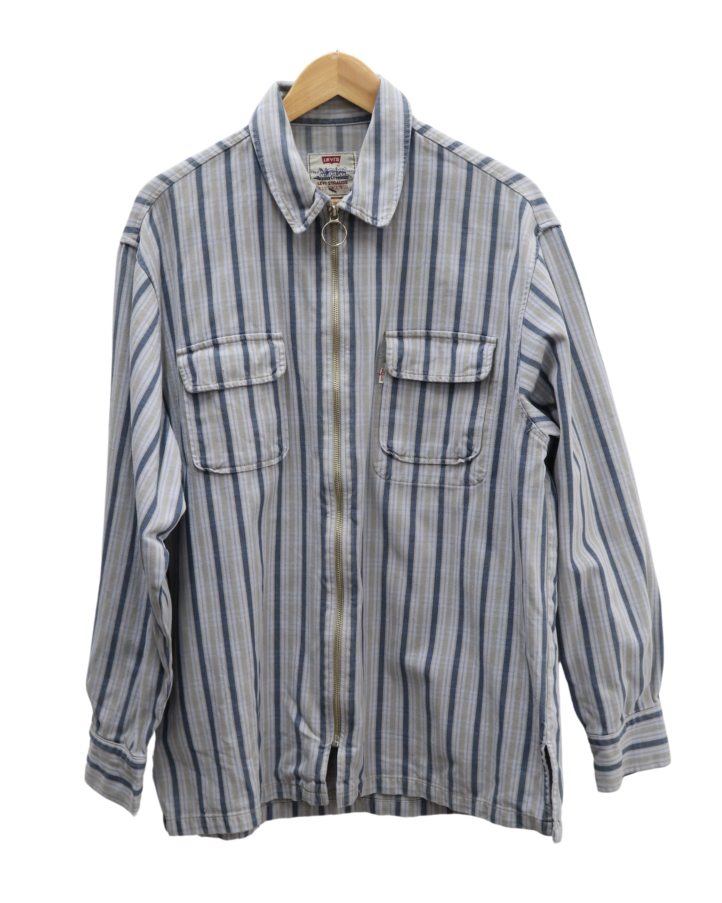 Chemise rayé à fermeture éclair - Levi's - L