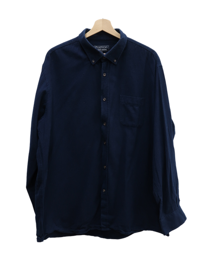 Chemise bleue marine - Fashion l'homme moderne - 2XL