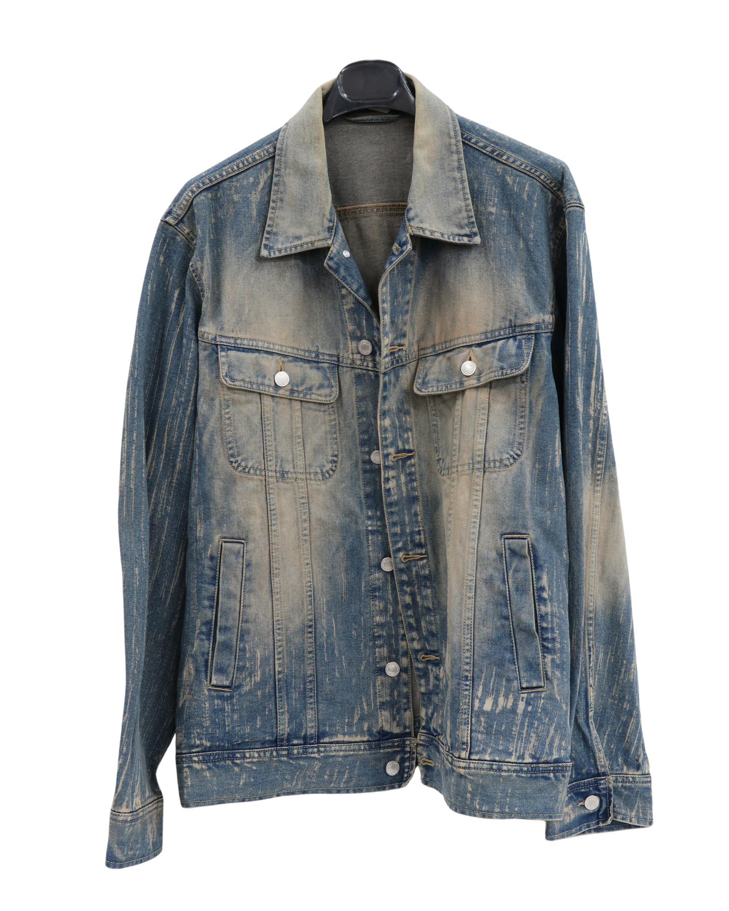 Veste en jean bleue délavé - XXL