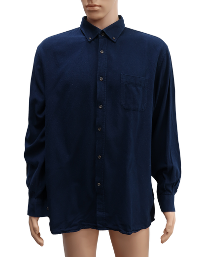 Chemise bleue marine - Fashion l'homme moderne - 2XL