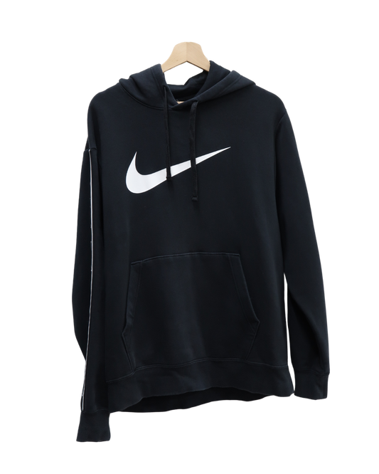 Sweat à capuche noir et blanc - Nike - M