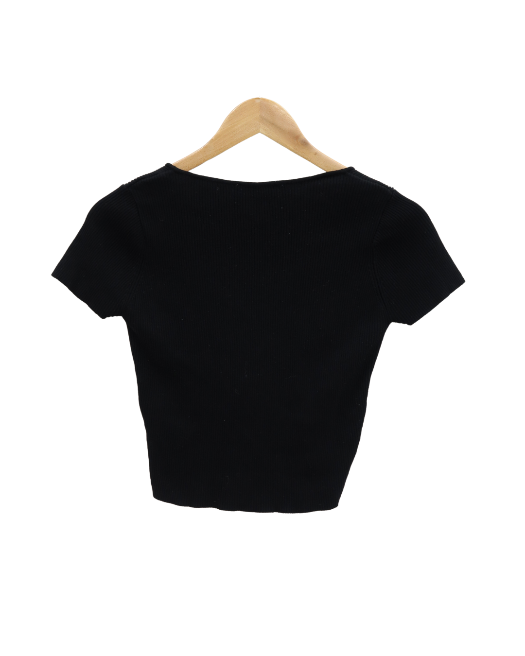 Crop top noir - Zara - S