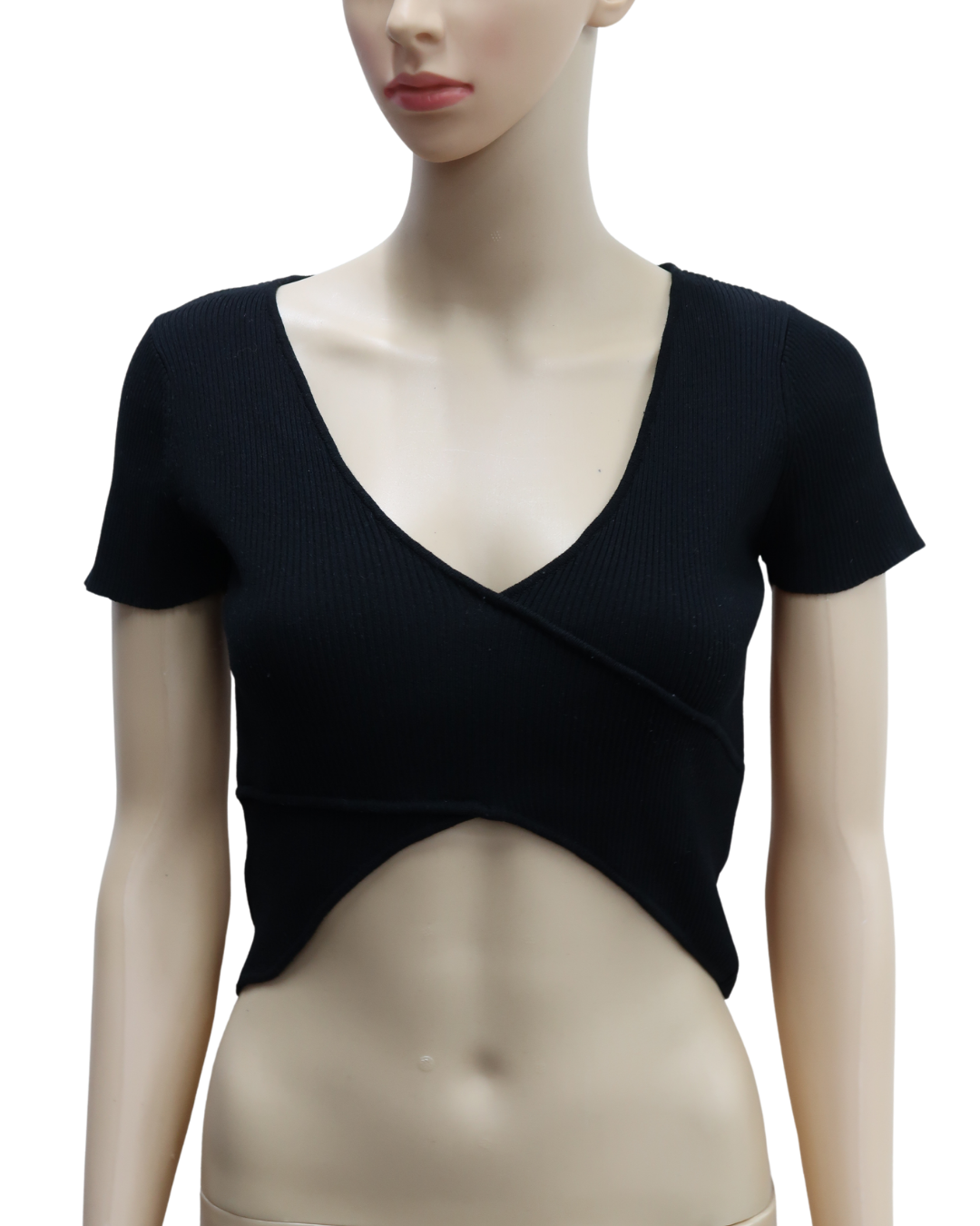 Crop top noir - Zara - S