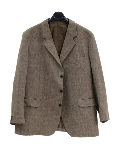 Blazer de costume marron - XXL