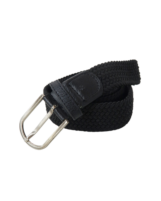 Ceinture noire tressée - Celio - 50