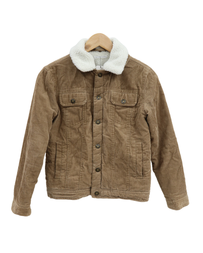 Veste camel avec moumoute blanche - Monoprix - 12 ans - 141/152cm - Garçon