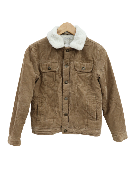 Veste camel avec moumoute blanche - Monoprix - 12 ans - 141/152cm - Garçon