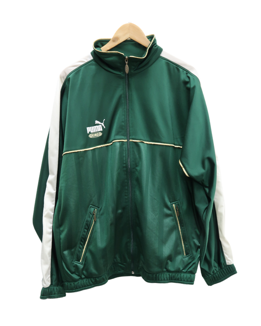 Veste vintage de jogging verte - Puma - L