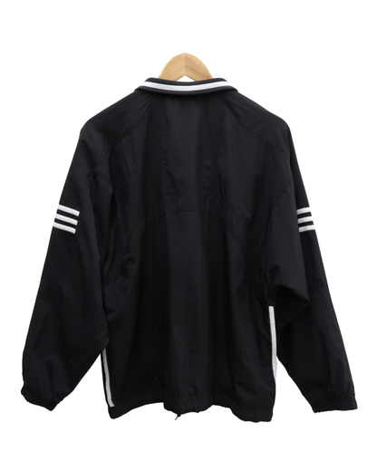 Veste noire & blanche vintage - Adidas - S/M