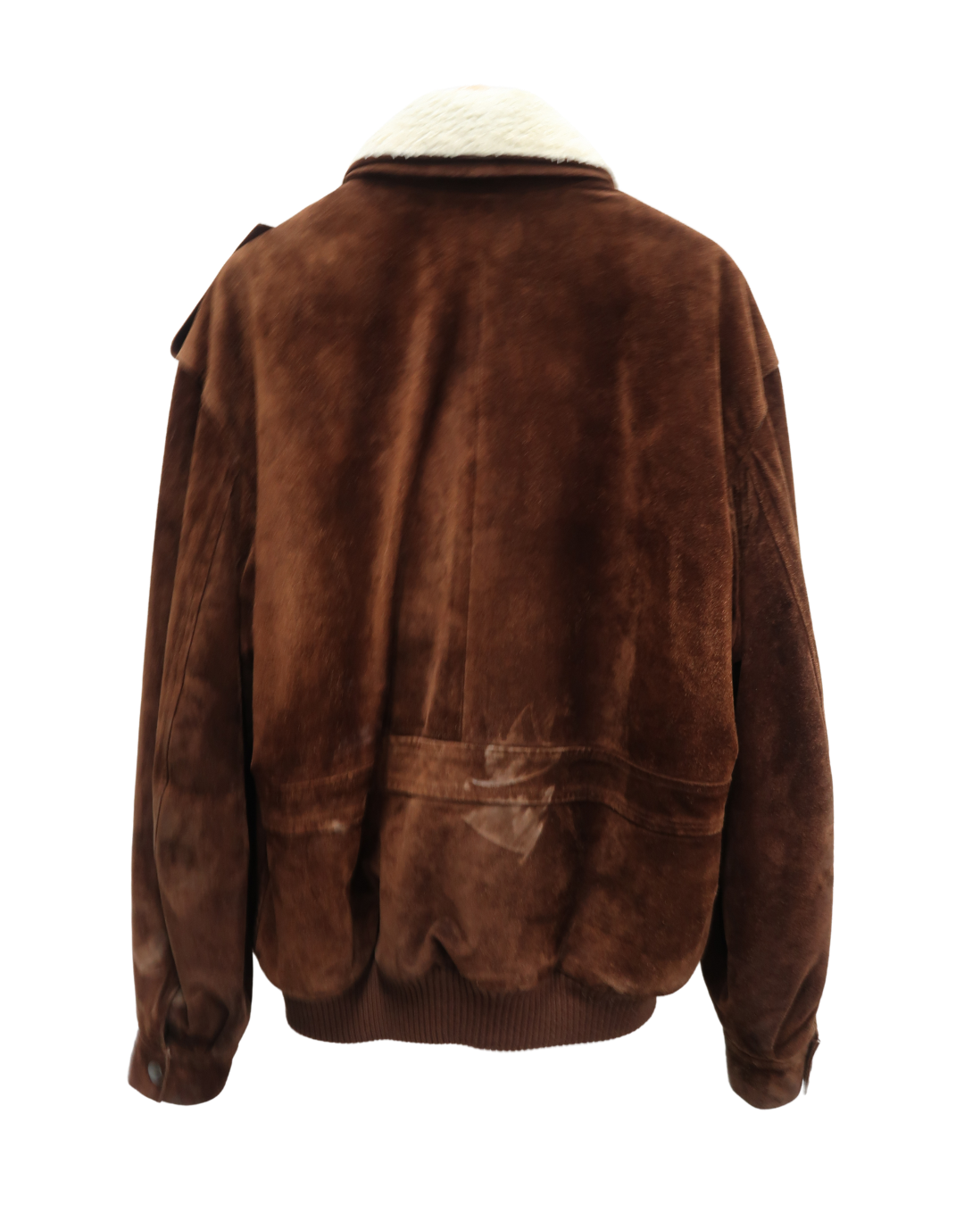 Manteau en daim marron - Vera Pelle - XXL