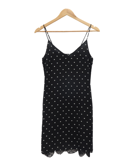 Robe de nuit à pois - H&M - XS