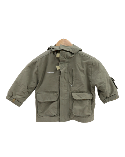 Manteau khaki à capuche - Quechua - 18 mois (78/85cm)