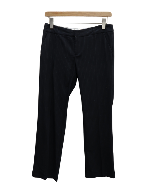 Pantalon de tailleur noir à rayures - Esprit - L